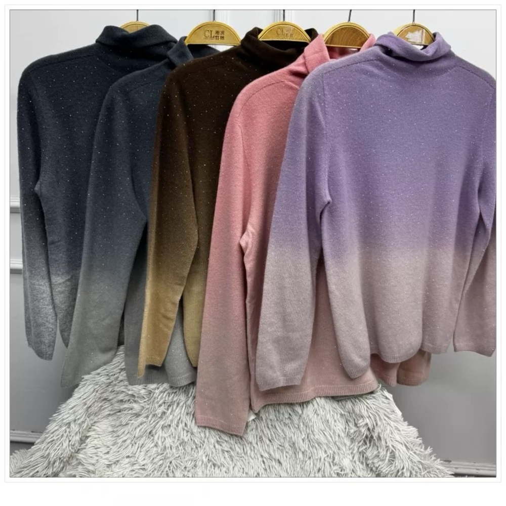 Gradient Turtleneck Sweater Collection - image 1